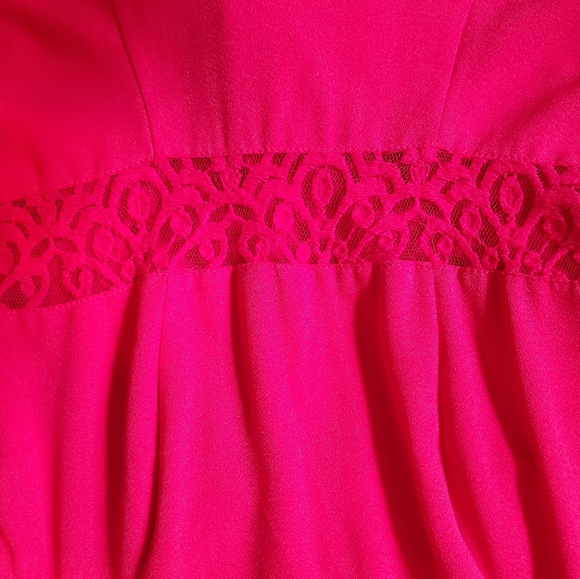 H&M Red Skater Dress Size 4 - Picture 4 of 4